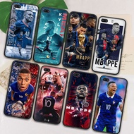 Soft Cover Samsung Galaxy S25 Fe S25Plus S25Ultra S25 Edge 8W65 Kylian Mbappe Soft Black Phone Case