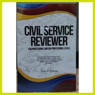 ∡ ∳ ☼ ◨ CIVIL SERVICE REVIEWER: For Professional And Sub-Professional Levels
