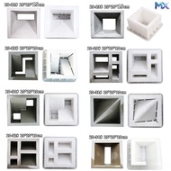 Breeze Block Hollow Partition Wall Concrete Mould Acuan Blok Berongga Dinding Sempadan Untuk Rumah T