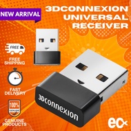 3Dconnexion Universal Receiver (3DX-700069) – 2.4GHz Wireless USB Dongle for Up to 5 Devices