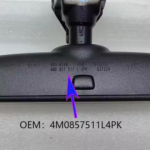 Interior Rear View Mirror 8M0 857 511 L 4PK Matte black for Audi A4L 2017-2025 A6L A7L Q5L e-tron B9