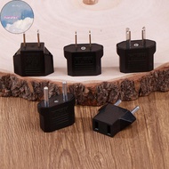 ZHEN 2Pcs European US AU EU US To EU/EU To US Plug Adapter Euro Travel Power Adapter Plug Outlet Con