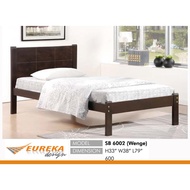 EUREKA DESIGN Single Wooden Bed / Katil Kayu Bujang (Delivery &amp; Installation Within Klang Valley)