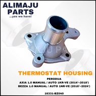 THERMOSTAT HOUSING PERODUA AXIA 1.0 1KR-VE (14-18) / BEZZA 1.0 MANUAL/AUTO 1NR-VE(16-24) 16331-BZ040