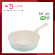 Happycall Flex Pan Blanc IH 22cm Lollipop Mint 3001-0607 | Induction Friendly & Non-Stick