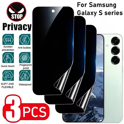 3Pcs Privacy Hydrogel Film For Samsung A20 A30 A40 A50 A60 A70 A80 A90 Screen Protector For Galaxy A