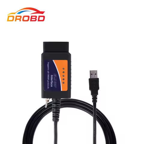 Diagnostic Tool V1.5 ELM327 USB with Switch FTDI FT232RQ+2480 chip modified FTDI chip OBD2 Forscan E