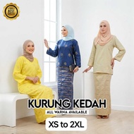Kedah Bracket | Size XS_2XL\ Cotton Songkettraditional \Tenun Bunga TaburKurung | Size XS