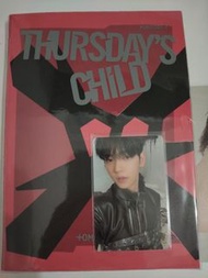 TXT Thursday's Child mini4專輯 配崔秀彬小卡