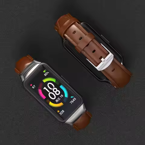 For Huawei Band 6 Pro Strap Wristband for Honor Band 6 Bracelet Leather for Huawei Band 4 Strap for 