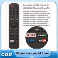Remote Control Hisense Control Remote En2h27 En2h27HS Para Smart TV EN2H27B EN2H27D EN2A27 ER-31607R