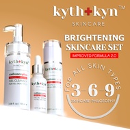 kyth+kyn Brightening Niacinamide, Alpha Arbutin, Centella Skincare Set [Exp 01/28]