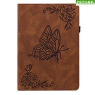 Stand Tablet Case For Honor Pad X9 Case11.5 inch Emboss Butterfly Wallet Stand Cover For Etui Honor 