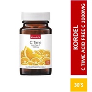 KORDELS C TIME ACID FREE C 1000MG 30 TABLETS ( EXP 02/2025 )