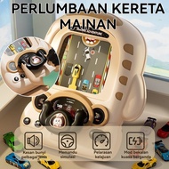 Steering Wheel Kids Toy Console Driving Game Children's Adventure Racing