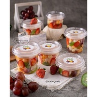 Yogurt Cups, 5 pcs / 2-in-1 Pudding Cups / Yogurt Cups / Salad Cups