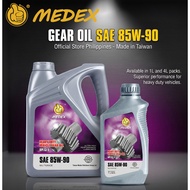 Gear Oil 85W-90 API GL-5 Heavy Duty VAN Truck Vehicle Manual Transmission Fluid Medex Taiwan 1L&4L