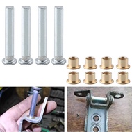 Door Hinge Pin Repair Kit Hinge Pins and Bushing Kit For 1997-2005 Nissan Navara D22 Frontier UTE Pi