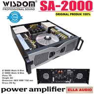 Power Wisdom SA2000 Amplifier Powered Wisdom SA-2000 Sa 2000 Class TD