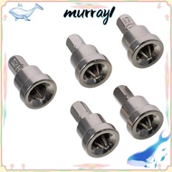 MURRAY Drywall Screw Bit, Steel 50mm/25mm Drywall Dimpler Bit, Drywall Tools PH2 Drywall Screw Sette