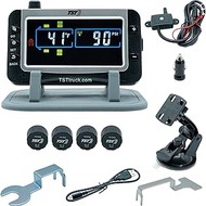 TST 507 4 Sensor Tire Monitoring System with Color Display - Handles Multiple Trailers