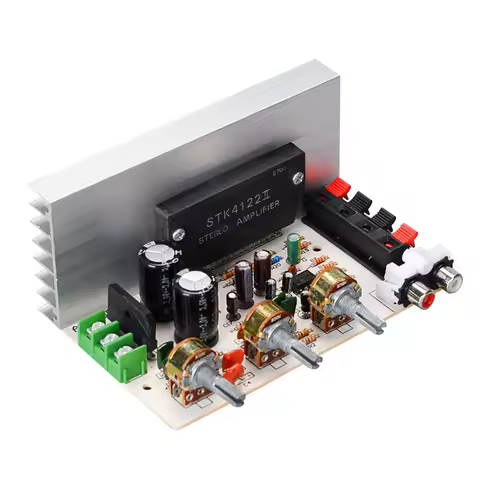 DX-0408 2.0 Channel Power Amplifier Board 50W+50W Stereo Amplifier Board Thick Film Series Digital A