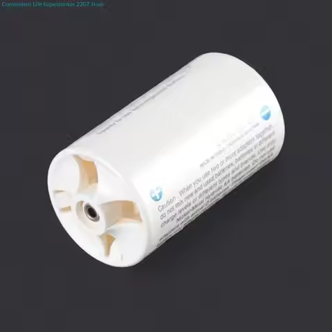 J0PA LR6 AA to D LR20 Battery Adapter Converter Case Conversion Holder Sleeve White