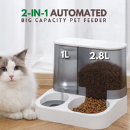 Zooper 2.8L Automatic Cat Dog Feeders Bekas Makanan Kucing Besar Pet Bowls Cat Bowls Pet feeder Tempat Makanan Kucing