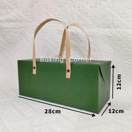 GIFT BOX 28X12X12CM(H) GREEN
