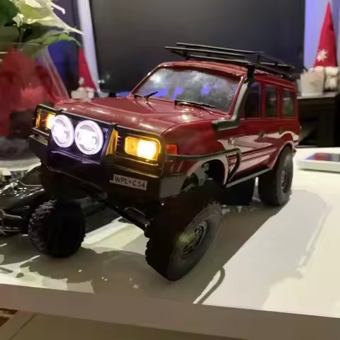WPL RC CAR WPL-C54 CAR LC80 Crawler Simulate Full Scale 260 Motor Off Road Climbing Monsterk WPL 4WD