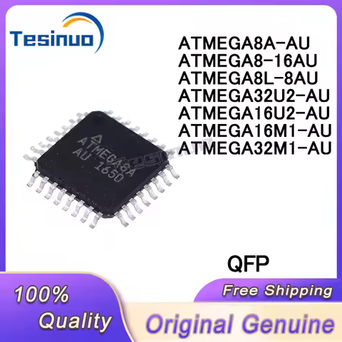 2/PCS New Original ATMEGA8A-AU ATMEGA8-16AUATMEGA8L-8AU ATMEGA32U2-AU ATMEGA16U2-AU ATMEGA16M1-AU AT