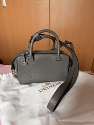 Delvaux cool box mini stone color