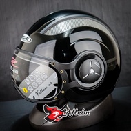 Zeus HELMET ZS218 - ZS-218 SOLID | Black BLACK | Zs 218 SINGLE VISOR