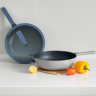 【WOKY沃廚】哈哈鍋2.0 鈦塗層不沾深煎鍋28CM