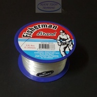 Fisherman 1/6 lbs monofilament fishing line / tali fisherman /tangsi ngai / pancing
