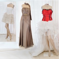 A-Line Gown Wedding gown & Dinner gown/ Dress