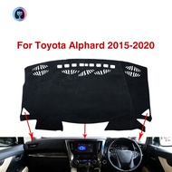 For Toyota alphard Vellfire AH30 2015 2016 2017 2018 2019 2020 Car Accessories Sun Protection Car dashboard covers mat Anti-Slip Mat Dashboard Cover Pad Sunshade Dashmat Leather