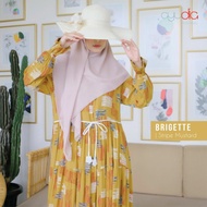 KATUN [Official Agent] Ayudia Brigitte Dress Gamis Only Uniqlo Rayon Cotton Material