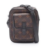 【二手】LOUIS VUITTONChristopher Wearable Wallet M69404 單肩包，PVC塗層帆布，皮革