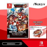 (พร้อมส่ง) SWITCH BEYBLADE X EVOBATTLE (R2/JP) (GAME) (ENG)