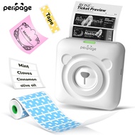 เครื่องพิมพ์ขนาดเล็ก A6เครื่องพิมพ์ความร้อนพกพาเครื่องพิมพ์สติกเกอร์ขนาดเล็กโทรศัพท์เชื่อมต่อบลูทูธเ