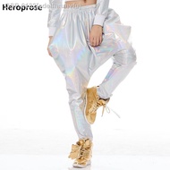 ❉ Sdeifhruhfu Heropse Calças Virilha Grande Nova Moda Personalidade Fluorescente Branca Para Performance De Palco Estilo Baggy ฮิปฮอป Harém