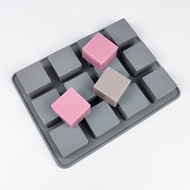 Ready stock 12-Cavity handmade soap silicone mould chocolate mould cake mould ---TOOL27