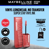 Maybelline Super Stay Vinyl Ink Shine Lipstick 4.2ml - 16H Transferproof Glossy Liquid Lip Color​