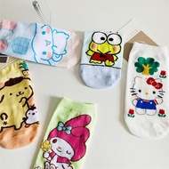 1 Pair Melody Socks Women Socks Cartoon Sock Students Adult Socks