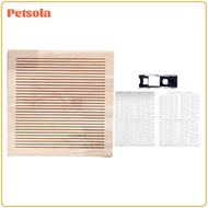 Felt Letter Board Changeable Message Board DIY Message Board Letters Numbers Message Blackboard Note