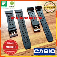 HITAM Casio G-SHOCK MUDMAN G-9000 STRAP CAKEP BAND G9000 G 9000 STRAP RUBBER BLACK RUBBER BLACK