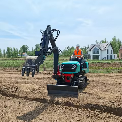35Hp 40Hp 45Hp Rubber Track Crawler Tractor Full Hydraulic Agricultural Tractor Paddy Dry Land Dual 