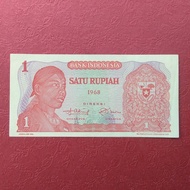 Uang Kuno Rp 1 Rupiah Sudirman 1968 TP15kn