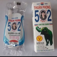 3 bottles of 502 glue, 502 Thuan Phong iron glue, genuine multi-purpose glue